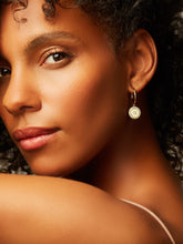 Load image into Gallery viewer, Coin Hoop Earrings - Hazel