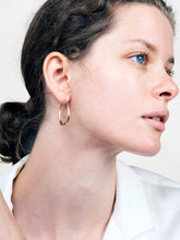 Load image into Gallery viewer, Gold Hoop Earrings - Cuidado