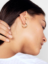 Load image into Gallery viewer, Endless Gold Hoop Earrings - Venus