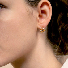 Load image into Gallery viewer, Triple Hoop Earrings - Roxy