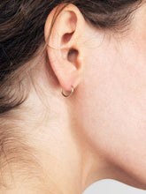 Load image into Gallery viewer, 14K Gold Hoop Earrings - Mini Hoops