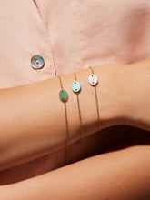 Load image into Gallery viewer, Oval Stone Bracelet - Mali Pearl