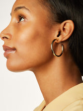 Load image into Gallery viewer, Hoop Earrings - Tia Medium Gold