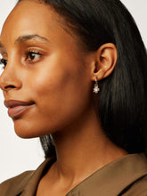 Load image into Gallery viewer, Moonstone Huggie Hoops - Riviera