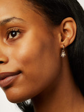 Load image into Gallery viewer, Moonstone Huggie Hoops - Riviera