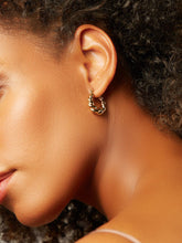 Load image into Gallery viewer, Twisted Hoop Earrings - Paris