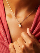 Load image into Gallery viewer, Moonstone Necklace - Heart Moonstone