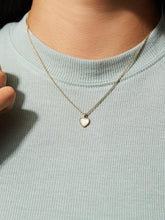 Load image into Gallery viewer, Moonstone Necklace - Heart Moonstone