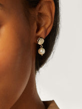 Load image into Gallery viewer, Pearl Drop Earrings - Ariel