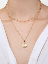 Load image into Gallery viewer, Eye Coin Necklace Set - Bea