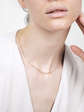 Load image into Gallery viewer, Small Ball Chain Necklace - Ana Rose Gold