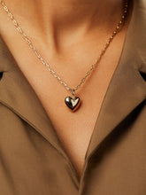 Load image into Gallery viewer, Puffed Heart Necklace - Lev