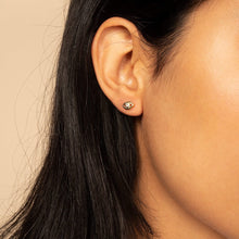 Load image into Gallery viewer, Evil Eye Stud Earrings - Mini Evil Eye