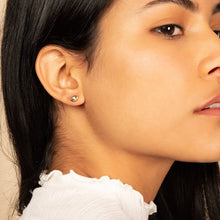 Load image into Gallery viewer, Evil Eye Stud Earrings - Mini Evil Eye