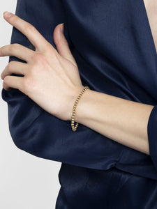 Gold Bead Bracelet - Roma