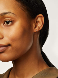 CZ Hoop Earrings - Cassie