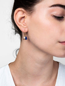 Charm Hoop Earrings - Erica