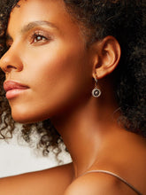 Load image into Gallery viewer, Coin Hoop Earrings - Hazel
