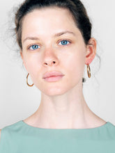 Load image into Gallery viewer, Gold Hoop Earrings - Cuidado
