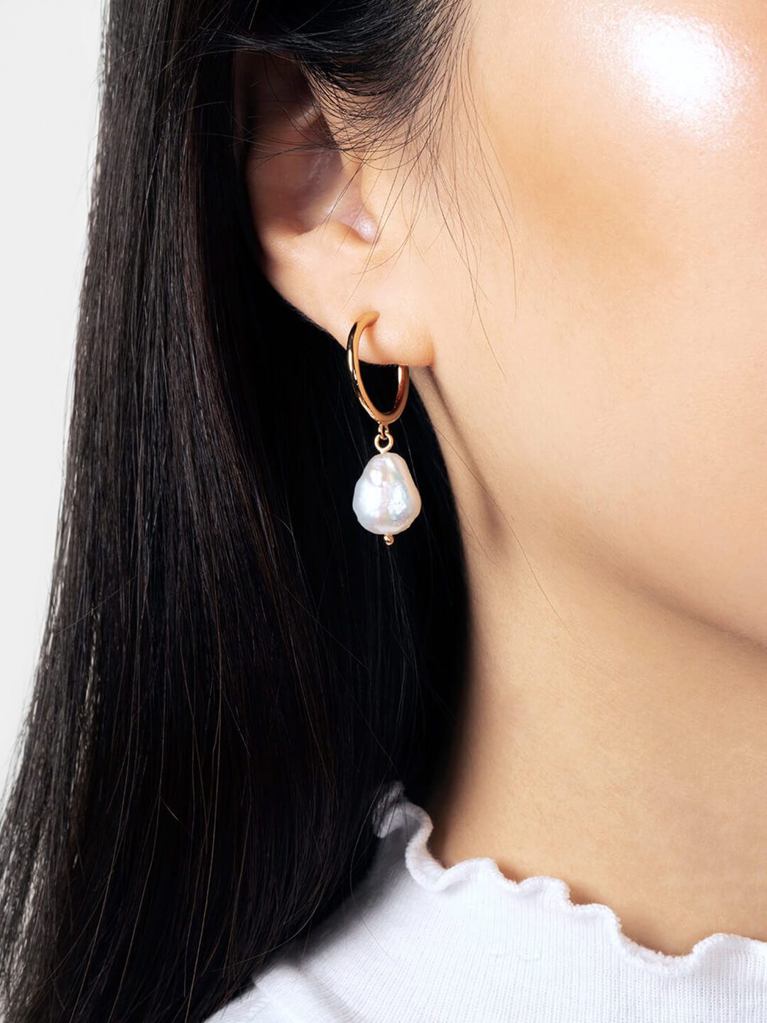 Louise Norrell Triangles & Pearls Earrings