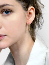 Load image into Gallery viewer, Toggle Hoop Earrings - Tamara
