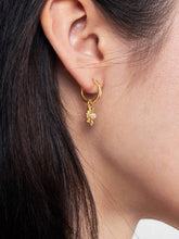 Load image into Gallery viewer, Moonstone Huggie Hoops - Riviera
