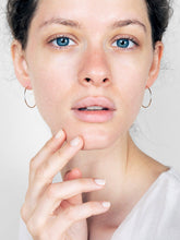 Load image into Gallery viewer, 14K Gold Hoop Earrings - Large Hoops
