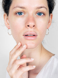 14K Gold Hoop Earrings - Large Hoops