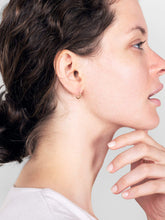 Load image into Gallery viewer, 14K Gold Hoop Earrings - Mini Hoops
