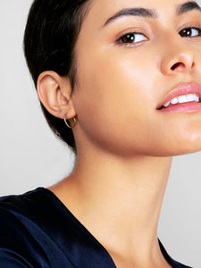 14K Gold Hoop Earrings - Small Hoops