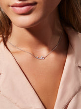 Load image into Gallery viewer, Silver Mountain Necklace - Hrafna
