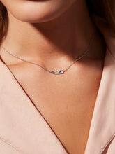 Load image into Gallery viewer, Silver Mountain Necklace - Hrafna
