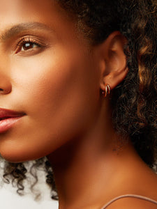 Double Hoop Earrings - Scarlett
