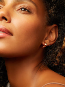 Double Hoop Earrings - Scarlett