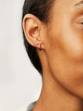 Load image into Gallery viewer, Sterling Silver - Mini Huggie Hoops
