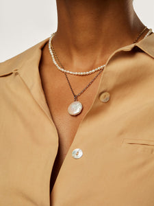 Fresh Water Pearl Necklace - Mist Set