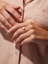 Load image into Gallery viewer, Adjustable Moonstone Ring - Rose
