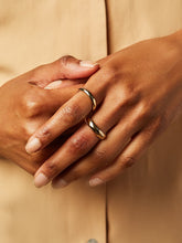 Load image into Gallery viewer, Gold Band Ring - Everly Wide
