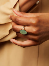 Load image into Gallery viewer, Oval Stone Ring - Mara Amazonite
