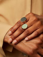 Load image into Gallery viewer, Oval Stone Ring - Mara Amazonite
