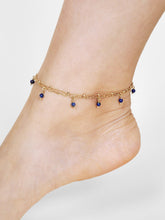 Load image into Gallery viewer, Lapis Lazuli Chain - Michelle Anklet
