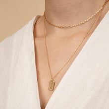 Load image into Gallery viewer, Dog Tag Necklace Set - Ivy
