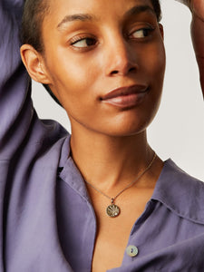 Astro Coin Necklace - Cari Reversible