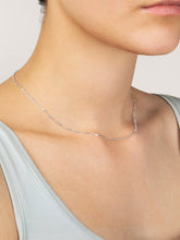 Load image into Gallery viewer, Silver Box Chain Necklace - Jo Silver
