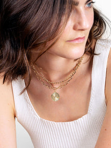 Layered Chain Necklace - Michelle Set