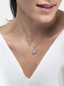 Birthstone Necklace - April Diamond