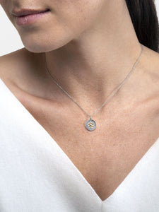 Birthstone Necklace - Aquamarine March