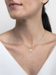 Birthstone Necklace - Aquamarine March