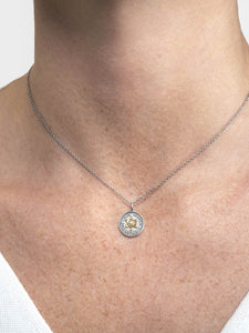 Birthstone Necklace - Aquamarine March