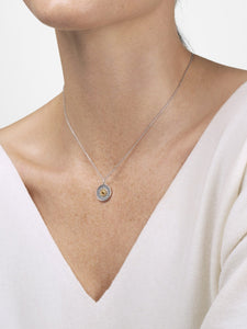 Birthstone Necklace - Black Sapphire September
